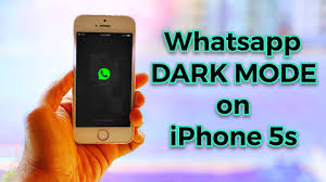 How To Get Dark Mode In Whatsapp On Your Iphone 5s Youtube