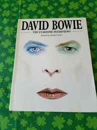 David Bowie -The Starzone Interviews Book-1985-Autographed by Editors Free  shipn