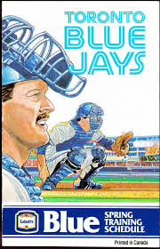 More 2021 blue jays pages. 1989 Toronto Blue Jays Labatts Blue Baseball Spring Training Pocket Schedule Spring Training Baseball Toronto Blue Jays Blue Jays
