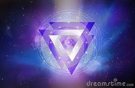 Portal To Heaven Another Dimension World Abstract Triangles Trinity Flower Of Life Trust The Universe Un Spiritual Art Universe Art Spiritual Dimensions