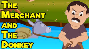 The frightened camel pleaded with the jackal not to do so. Short Stories For Kids The Merchant And His Donkey English Stories For Kids Children Stories By Anon Animation Rhymes For Kids