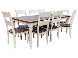 Save big on brands you love today at jcpenney®. Madison County 9 Piece Dining Set In Vintage White Bailey S Furniture