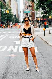 Black And White Shorts Outfit A Personal Take On Summer Suiting Bright Summer Outfits Summer Fashion Outfits Boyfriend Shorts Outfit