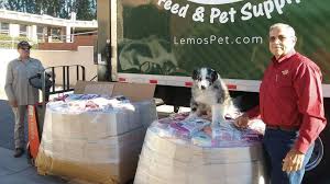 Lemos donates dog food to SLO County senior program