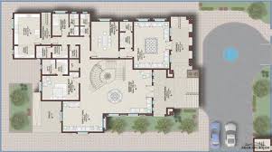 مخطط الفيلا 620 متر مربع تصميم خليجى 6 غرف نوم my house plans family house plans villa plan