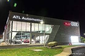 Globe Span Radio Atl Automotive Introduces State Of The Art Showroom Car Showroom Design Retail Facade Showroom