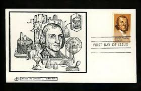 Joseph Bianchini Cachet FDC #2038 (JB#70) Joseph Priestley 4/13/1983