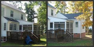 Master bedroom addition, before & after. Master Suite Addition In Glen Allen Va Deep Run Renovations