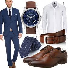 Businessoutfit Mit Dunkelblauem Anzug Und Weissem Hemd Menoutfits Blue Suit Brown Shoes Stylish Mens Outfits Jackets Men Fashion