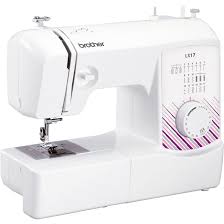 Refine the design placement with machine controls, if possible, using the centerlines and center intersection as guides. Brother Lx17 Sewing Machine Sew Essential