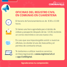 Cédula de identidad, pasaportes, certificado de nacimiento, matrimonio guia de formularios en linea. Registro Civil E Identificacion Ø§Ù„ØµÙˆØ± ÙÙŠØ³Ø¨ÙˆÙƒ