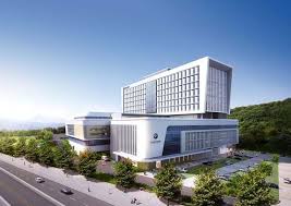 Sejong Chungnam National University Hospital By Heerim Hospital Architecture Hospital Design Architecture Healthcare Architecture