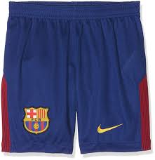 nike youth breathe fc barcelona stadium short deep royal blue