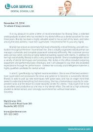 Dental School Recommendation Letter Letters Font Throughout Sample Recommendation Letters For Letter Of Recommendation Recommendation Examples Dental School