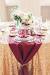 Burgundy Pink And Gold Baby Shower