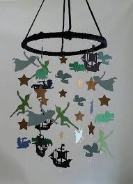 Peter Pan Wendy John Michael Gancho Flying Bebe Vivero Movil Peter Pan Nursery Baby Mobile Peter Pan