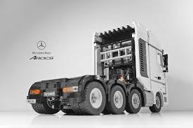 Lego Mercedes Benz Arocs 4163 Truck Rc Lego Truck Lego Cars Lego Technic