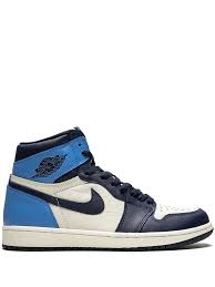 Jordan Air Jordan 1 Retro High Og Obsidian University Blue Farfetch In 2020 Jordan Shoes Girls Air Jordans Retro Sneakers Fashion