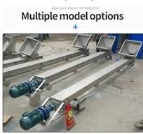 Horizontal Food Bowl Screw Feeder Conveyor Powder U Type ...
