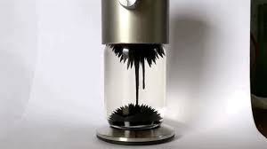 If you're in a room with a lava lamp, you just can't look away! This Cool Inky Lava Lamp Uses Ferromagnetic Fluid Mental Floss