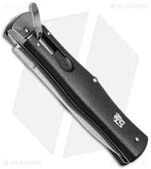 Shop for premium automatic knives from some of the top brands including microtech, boker, protech, smith & wesson, benchmade and more. Mikov 241 Predator Leverlock Dagger Automatic Knife Abs Black 3 75 Polish Blade Hq