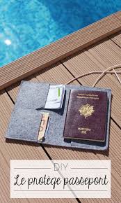 Diy Le Protege Passeport Protege Passeport Passeport Pochette Passeport