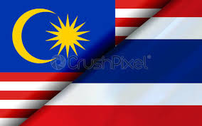 Learn countries of the world and their flags | how to pronounce flags from a to z | world flags. Flags Of The Malaysia And Thailand Divided Diagonally Stock Photo Crushpixel