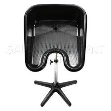 portable shampoo bowl with drain and