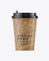Paper Coffee Cup Mockup Front View In Cup Bowl Mockups On Yellow Images Object Mockups Paper Coffee Cup Mockup Free Psd Free Psd Mockups Templates