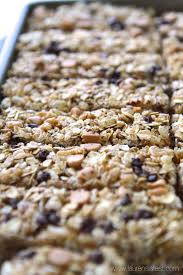 Peanut Butter Chocolate Chip No Bake Granola Bars Recipe Chocolate Chip Granola Bars No Bake Granola Bars Recipes