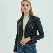 Autumn New Short Faux Soft Leather Jacket Women Winter Slim Zipper Motorcycle Pu Leather Jacket Ladies Basic Street Outerwear Buy At The Price Of 26 21 In Aliexpress Com Imall Com