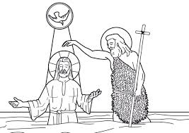 Jesus Baptism Coloring Page Book Image Inspirations Of Christ In The River Jordan With Saint John Baptist Stephenbenedictdyson Dreamstime is the world`s largest stock photography community. jesus baptism coloring page book image