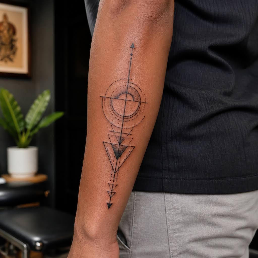 Geometric Tattoo in Lingarajapuram product image