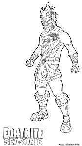 Fortnite skin saison 8 boutique. Coloriage Fortnite Personnage Saison 8