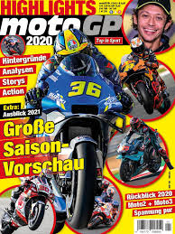 Rennen der formel 1 saison 2021 ist der frankreich grand prix. Top In Sport Motogp Highlights 2020 Heft 01 2021