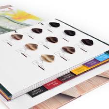Oem Catalogue Swatch Book Hair Dye Human Swatches Hair Color Chart For Hair Color Cream