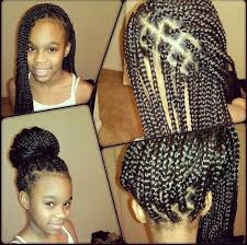 Box Braids Lil Girls Single Braids Hairstyles Kids Hairstyles Little Girl Braids