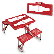 Check spelling or type a new query. Picnic Time Coca Cola Bottle Picnic Table Sport Portable Folding Table With Seats Walmart Com Walmart Com