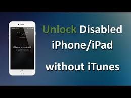 Hey, i want to unlock my disabled ipad without using itunes. 2020 How To Unlock Disabled Iphone Ipad Without Itunes Ios 14 Youtube In 2021 Itunes Iphone Unlock