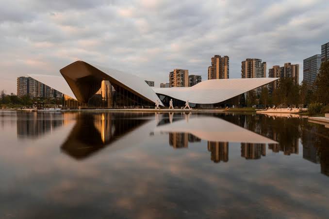 Exterior view of Chengdu Museum of Contemporary Art (MOCA Chengdu)