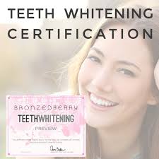 In our teeth whitening educational class, you will learn tooth anatomy and how to utilize advanced blue light technology that safely opens the enamel's pores to remove and lighten the stain from within gently. Teeth Whitening Certification Bronzedberry Spray Tan Certification And Studio