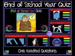 End Of Year Quiz 2021 Teaching Resources Quiz End Of Year Teaching Resources
