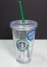 Starbucks Cold To Go Clear Plastic Tumbler Cup Straw Double Wall Insulated 16 Oz Plastic Tumblers Cup With Straw Tumbler Cups