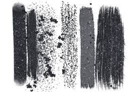 Black Glitter Brush Strokes Png Clip Art Glitter Clip Art 433349 Illustrations Design Bundles Brush Stroke Png Black Glitter Brush Strokes