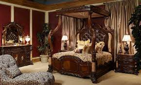 Oppulente swivel barstool (set of 2). Michael Amini Victoria Palace Bedroom Set W Canopy Bed In Light Espresso By Aico