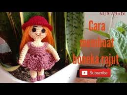 Cara membuat boneka rajutan tangan. Cara Membuat Boneka Rajut Simple Cantik Youtube Di 2021 Boneka Rajut Rajutan Boneka