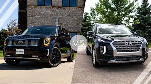 The kia is available in lx, s, ex, and sx trims; 2020 Kia Telluride Compared To The 2020 Hyundai Palisade