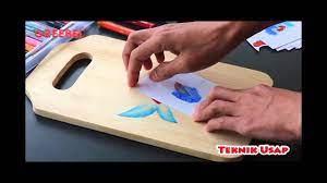 Banyak toko seni dan kerajinan menjual papan kayu yang bisa digunakan sebagai media lukis. Teknik Usap Di Atas Talenan Swabbing Technique On Cutting Board Greebel Lebih Pintar Youtube