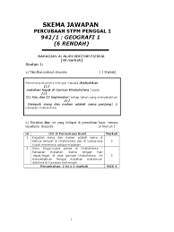 Apr 23, 2018 · konsep sistem. Geografi Stpm Skema Peperiksaan Percubaan Penggal 1 2016