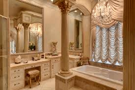 Or, you know, dream about your future one. Let The Pillars Make A Statement Luxury Bathroom Ideas Luxury Master Bathroom Designs